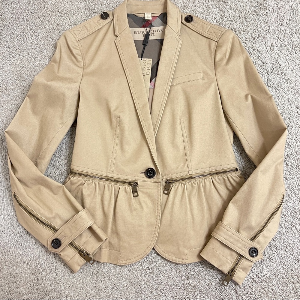 Burberry Tan Women's Jacket
